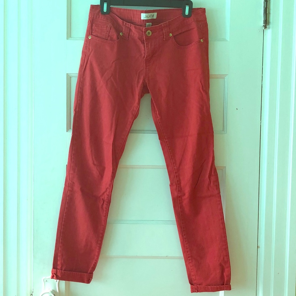 Lightweight jeans.